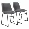 Smart Dining Chair Charcoal - Duo - Smart Dining Chair Charcoal - Duo