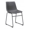 Smart Dining Chair Charcoal - Angled