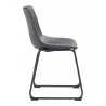 Smart Dining Chair Charcoal - Side - Smart Dining Chair Charcoal - Side