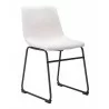 Smart Dining Chair in Ivory-front view 1 - Smart Dining Chair in Ivory-front view 1