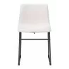 Smart Dining Chair in Ivory-front view 2 - Smart Dining Chair in Ivory-front view 2