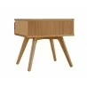 Greenington Azara Nightstand, Caramelized - Back Side Angle - Greenington Azara Nightstand, Caramelized - Back Side Angle