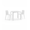 Florida Seating Snow Table - White in Sset - Florida Seating Snow Table - White in Sset
