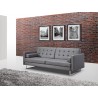 Whiteline Modern Living Giovanni Sofa Bed - Gray Leather