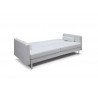 Whiteline Modern Living Giovanni Sofa Bed - White Leather