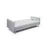 Whiteline Modern Living Giovanni Sofa Bed - White Leather - Whiteline Modern Living Giovanni Sofa Bed - White Leather
