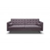 Whiteline Modern Living Giovanni Sofa Bed - Gray Fabric