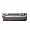 Boss Sofa in Gray- front view - Boss Sofa in Gray- front view