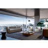 Boss Sofa in Gray- Lifestyle