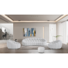 Nest Curved Sofa in White- Lifestyle 4