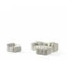 Cloud Sofa in Beige-in set - Cloud Sofa in Beige-in set