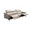 Martine Sofa Light Gray- side view