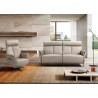Beverly Sofa Light Gray- Lifestyle