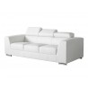 Icon Sofa White with Side Split - Front