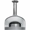 Sole Gourmet Italia 24" x 24" Wood-Fired Pizza Oven and Cart Package004 - Sole Gourmet Italia 24" x 24" Wood-Fired Pizza Oven and Cart Package004