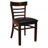 H&D Seating Steakhouse Style Wood Chair - Dark Walnut