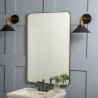 Somerset Gold Metal Mirror - Lifestyle - Somerset Gold Metal Mirror - Lifestyle