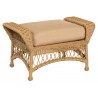 Woodard Sommerwind Ottoman in Natural