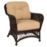 Woodard Sommerwind Lounge Chair in Chocolate
