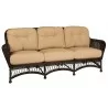 Woodard Sommerwind Sofa in Coffee - Woodard Sommerwind Sofa in Coffee