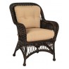 Woodard Sommerwind Dining Chair in Coffee