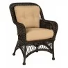 Woodard Sommerwind Dining Chair in Coffee - Woodard Sommerwind Dining Chair in Coffee