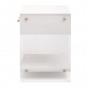 Essentials For Living Sonia Shagreen 1-Drawer Nightstand - Back Angle
