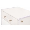 Essentials For Living Sonia Shagreen 1-Drawer Nightstand - Closeup Top Angle