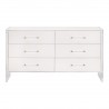 Essentials For Living Sonia Shagreen 6-Drawer Double Dresser - Front  Angle