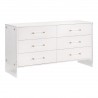 Essentials For Living Sonia Shagreen 6-Drawer Double Dresser - Front Side Angle