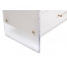 Essentials For Living Sonia Shagreen 6-Drawer Double Dresser - Base Angle