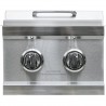 Sole Gourmet Double Build-in Side Burner with Bright White LEDs 001