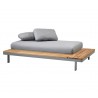 Cane-Line Space 2-Seater module Sofa  Gray image 2