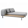 Cane-Line Space 2-Seater module Sofa  Gray image 4 - Cane-Line Space 2-Seater module Sofa  Gray image 4