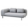 Cane-Line Space 2-Seater module Sofa  Gray image 9