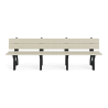 Polly Products Spruce Backed Bench Front