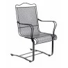 Woodard Tucson High-Back Spring Base Chair - Angled - Woodard Tucson High-Back Spring Base Chair - Angled