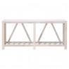 Essentials For Living Spruce Console Table - Front Angle