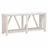 Essentials For Living Spruce Console Table - Front Side Angle - Essentials For Living Spruce Console Table - Front Side Angle