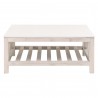 Essentials For Living Spruce Square Coffee Table - Front