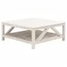 Essentials For Living Spruce Square Coffee Table - Front Side Angle - Essentials For Living Spruce Square Coffee Table - Front Side Angle