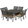 Venice 9-Piece Dining Set - With Dining Chairs