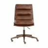 Sunpan Stinson Office Chair Bravo Cognac - Front Angle - Sunpan Stinson Office Chair Bravo Cognac - Front Angle