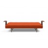 Recast Sofa With Walnut Arms and Elegance Paprika - Front Folded - Recast Sofa With Walnut Arms and Elegance Paprika - Front Folded