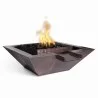 The Outdoor Plus Maya Hammered Copper Fire & Water Bowl - Gravity Spill - The Outdoor Plus Maya Hammered Copper Fire & Water Bowl - Gravity Spill