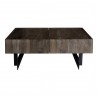 Moe's Home Collection Tiburon Storage Coffee Table - Front Angle