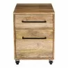 Moe's Home Collection Colvin Mobile Pedestal - Front Angle - Moe's Home Collection Colvin Mobile Pedestal - Front Angle
