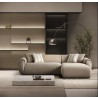 Flore Sectional in Taupe-Lifestyle 5
