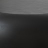Sunpan Iolite End Table in Black - Closeup Angle