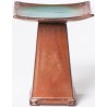 Alfresco Home Zen Bird Bath in Small - Front Angle